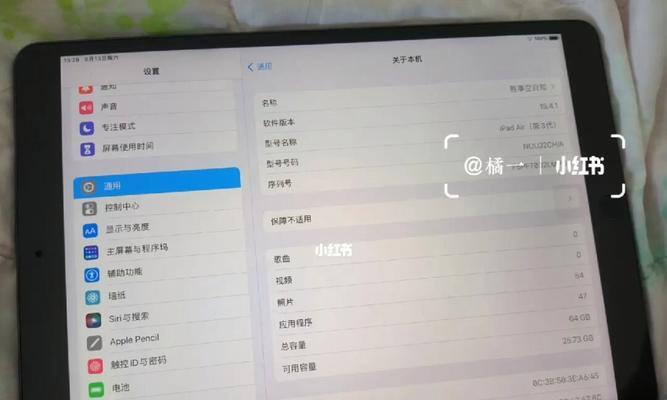 如何查看iPad的电池健康和充电循环次数（掌握关键信息）